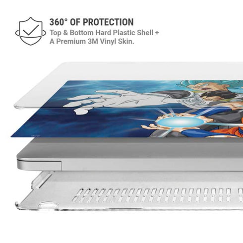 Dragon Ball Super Goku Vegeta Super Ball MacBook Pro 15in (2016-19) Case plus Skin