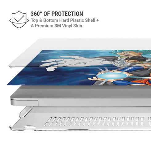 Dragon Ball Super Goku Vegeta Super Ball MacBook Pro 16in (2021-25) Case plus Skin