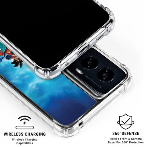 Dragon Ball Super Goku Vegeta Super Ball Moto G Power 5G (2024) Clear Case