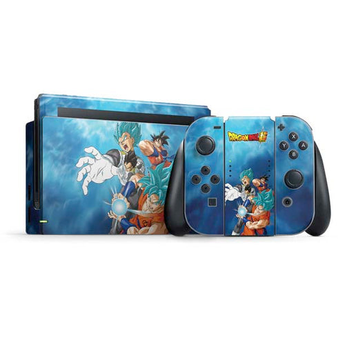 Dragon Ball Super Goku Vegeta Super Ball Nintendo Switch Bundle Skin