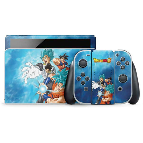 Dragon Ball Super Goku Vegeta Super Ball Nintendo Switch OLED (2021) Skin