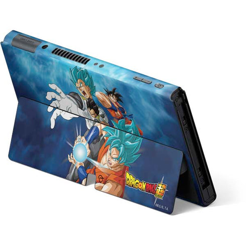 Dragon Ball Super Goku Vegeta Super Ball Nintendo Switch OLED (2021) Skin