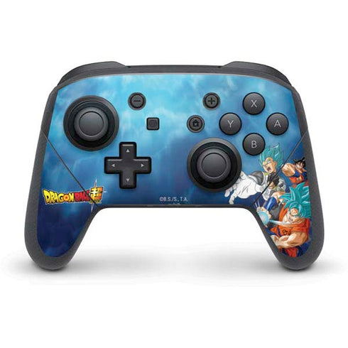 Dragon Ball Super Goku Vegeta Super Ball Nintendo Switch Pro Controller Skin