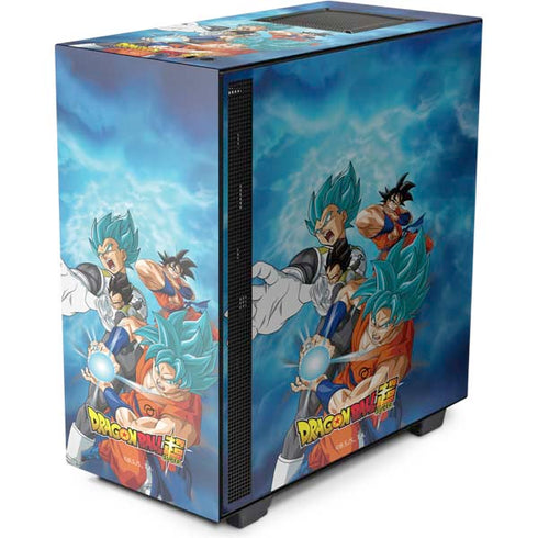 Dragon Ball Super Goku Vegeta Super Ball NZXT H510 Compact ATX Mid-Tower Case Skin