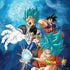Dragon Ball Super Goku Vegeta Super Ball PS4 Console Skin