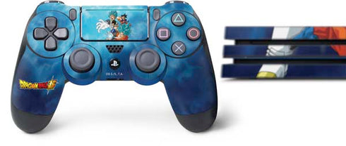Dragon Ball Super Goku Vegeta Super Ball PS4 Pro Bundle Skin