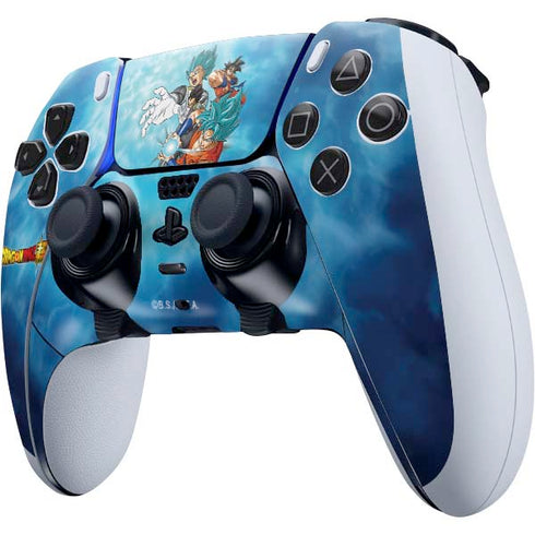 Dragon Ball Super Goku Vegeta Super Ball PS5 DualSense Edge Pro Controller Skin