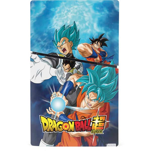 Dragon Ball Super Goku Vegeta Super Ball PS5 Slim Digital Edition Console Skin
