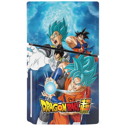 Dragon Ball Super Goku Vegeta Super Ball PS5 Slim Disk Bundle Skin