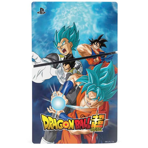 Dragon Ball Super Goku Vegeta Super Ball PS5 Slim Disk Console Skin