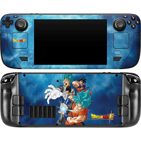 Dragon Ball Super Goku Vegeta Super Ball Steam Deck Handheld Gaming Computer Skin