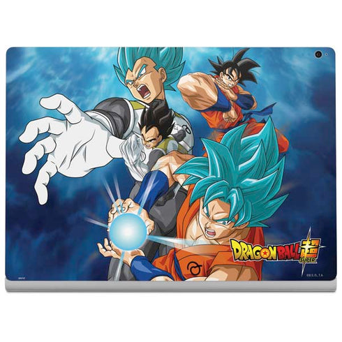 Dragon Ball Super Goku Vegeta Super Ball Surface Book 2 15in Skin