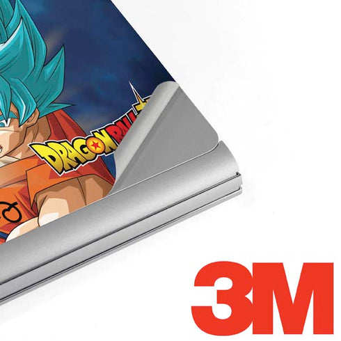 Dragon Ball Super Goku Vegeta Super Ball Surface Book 2 15in Skin