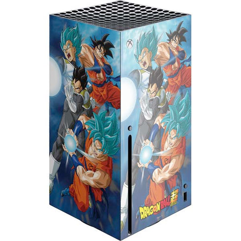 Dragon Ball Super Goku Vegeta Super Ball Xbox Series X Console Skin