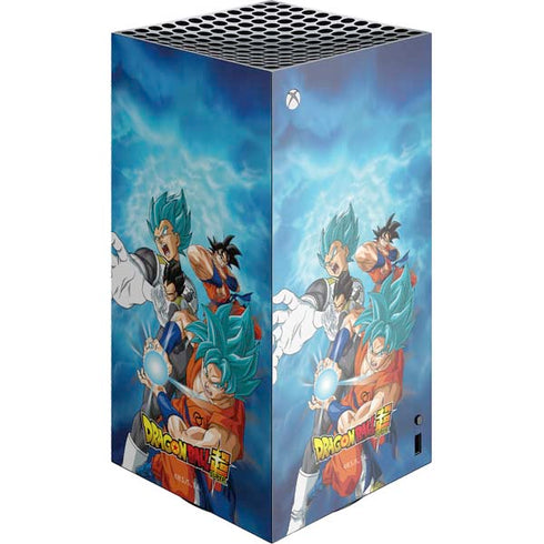 Dragon Ball Super Goku Vegeta Super Ball XBox Series X Digital Edition Console Skin