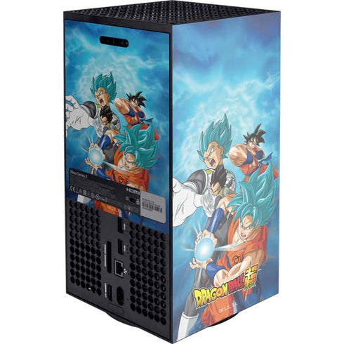 Dragon Ball Super Goku Vegeta Super Ball XBox Series X Digital Edition Console Skin
