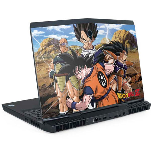 Dragon Ball Z Goku Versus Saiyans Dell Alienware Skin