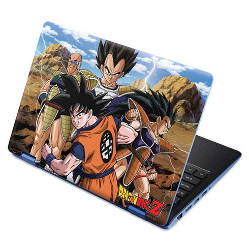 Dragon Ball Z Goku Versus Saiyans Aspire R11 11.6in Skin
