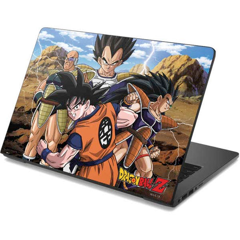 Dragon Ball Z Goku Versus Saiyans Dell Chromebook Skin