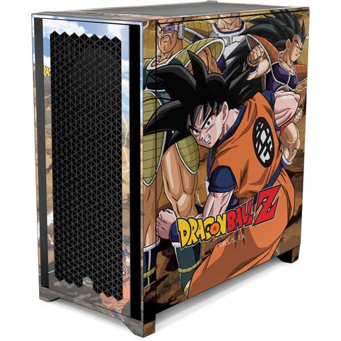Dragon Ball Z Goku Versus Saiyans Corsair 4000D Tempered Glass Mid-Tower ATX Case Skin