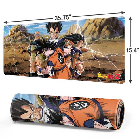 Dragon Ball Z Goku Versus Saiyans Gaming Mouse Pad