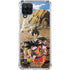Dragon Ball Z Goku Versus Saiyans Galaxy A12 Clear Case