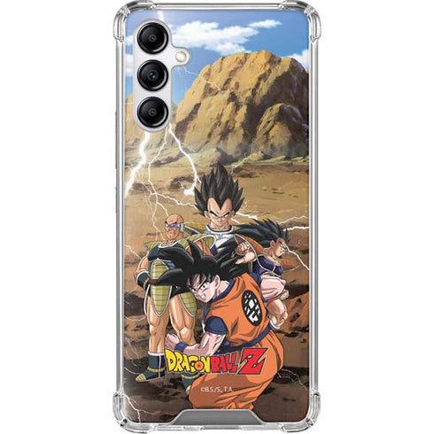 Dragon Ball Z Goku Versus Saiyans Galaxy A15 5G Clear Case