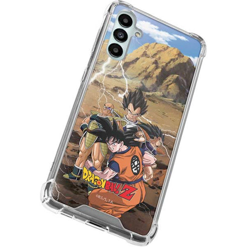 Dragon Ball Z Goku Versus Saiyans Galaxy A15 5G Clear Case