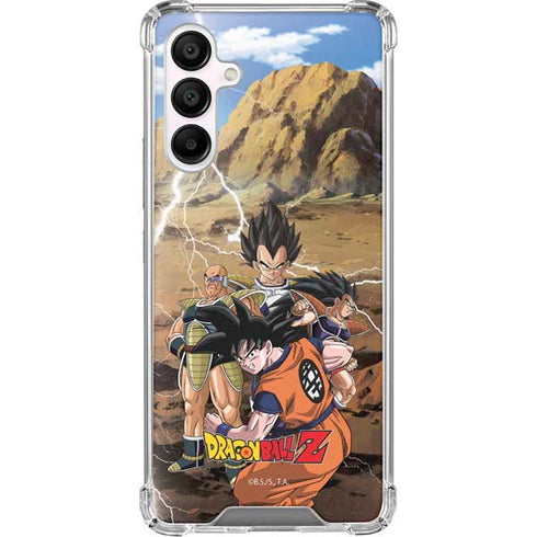 Dragon Ball Z Goku Versus Saiyans Galaxy A16 5G Clear Case
