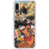 Dragon Ball Z Goku Versus Saiyans Galaxy A20 Clear Case