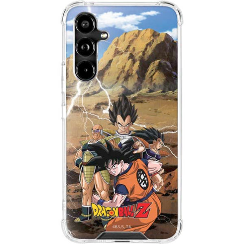 Dragon Ball Z Goku Versus Saiyans Galaxy A54 5G Clear Case
