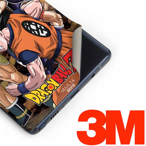 Dragon Ball Z Goku Versus Saiyans Galaxy Note 9 Skin