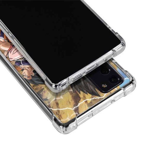 Dragon Ball Z Goku Versus Saiyans Galaxy Note20 5G Clear Case