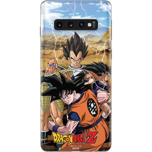 Dragon Ball Z Goku Versus Saiyans Galaxy S10 Skin