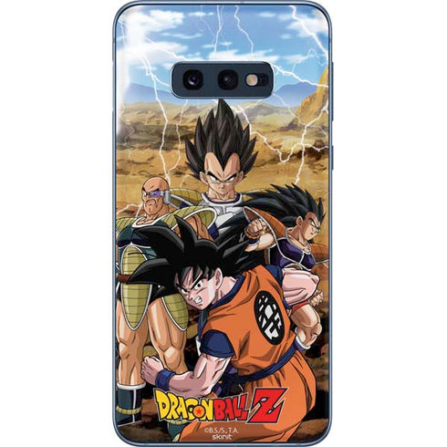 Dragon Ball Z Goku Versus Saiyans Galaxy S10e Skin