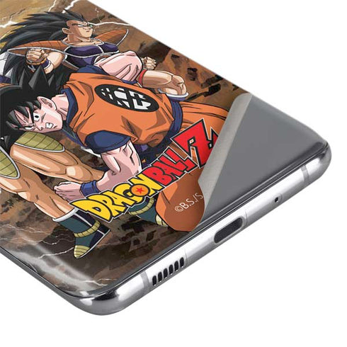 Dragon Ball Z Goku Versus Saiyans Galaxy S20 Plus Skin