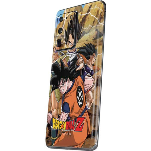 Dragon Ball Z Goku Versus Saiyans Galaxy S20 Ultra 5G Skin