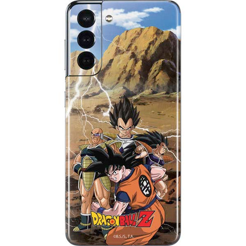 Dragon Ball Z Goku Versus Saiyans Galaxy S21 5G Skin