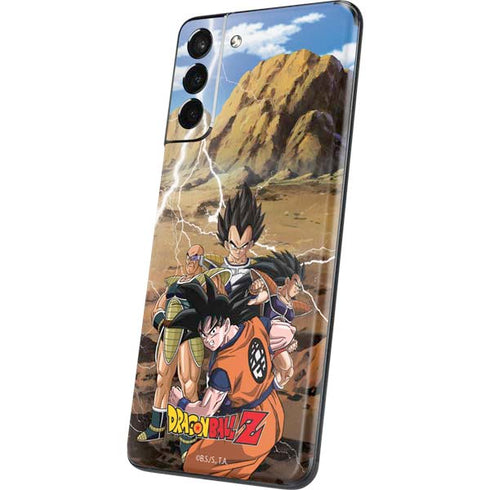 Dragon Ball Z Goku Versus Saiyans Galaxy S21 5G Skin