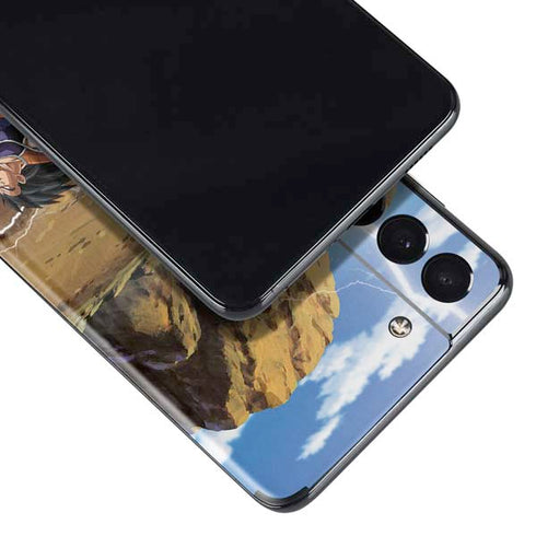 Dragon Ball Z Goku Versus Saiyans Galaxy S21 5G Skin