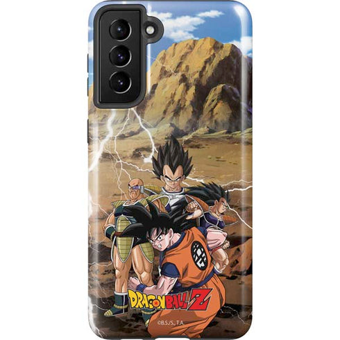 Dragon Ball Z Goku Versus Saiyans Galaxy S21 Plus 5G Pro Case