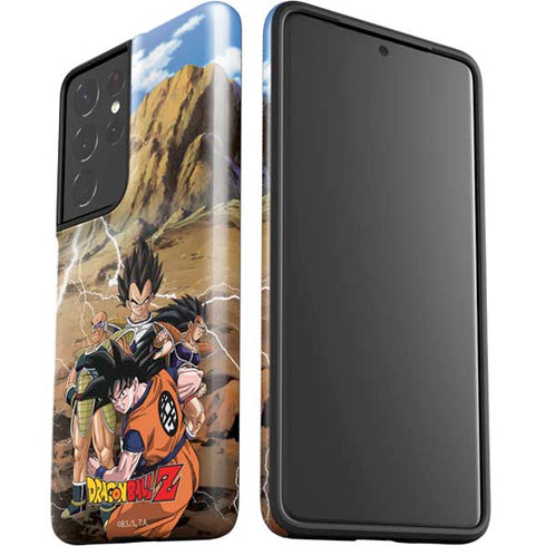 Dragon Ball Z Goku Versus Saiyans Galaxy S21 Ultra 5G Pro Case