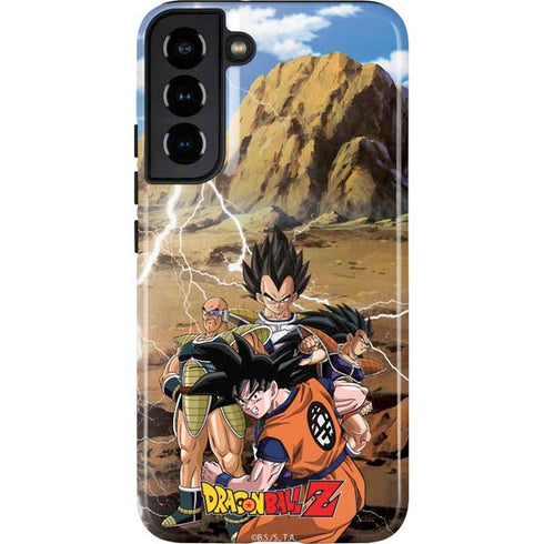Dragon Ball Z Goku Versus Saiyans Galaxy S22 Plus Pro Case