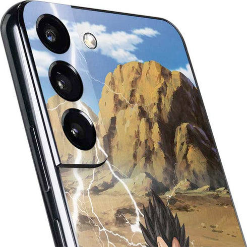 Dragon Ball Z Goku Versus Saiyans Galaxy S22 Plus Skin