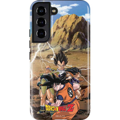Dragon Ball Z Goku Versus Saiyans Galaxy S22 Pro Case