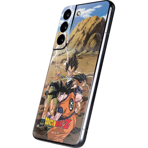 Dragon Ball Z Goku Versus Saiyans Galaxy S22 Skin