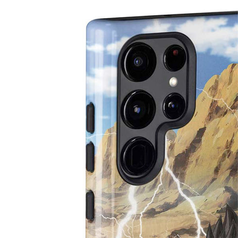 Dragon Ball Z Goku Versus Saiyans Galaxy S22 Ultra Pro Case