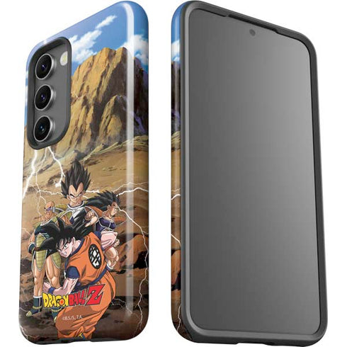 Dragon Ball Z Goku Versus Saiyans Galaxy S23 Plus Pro Case