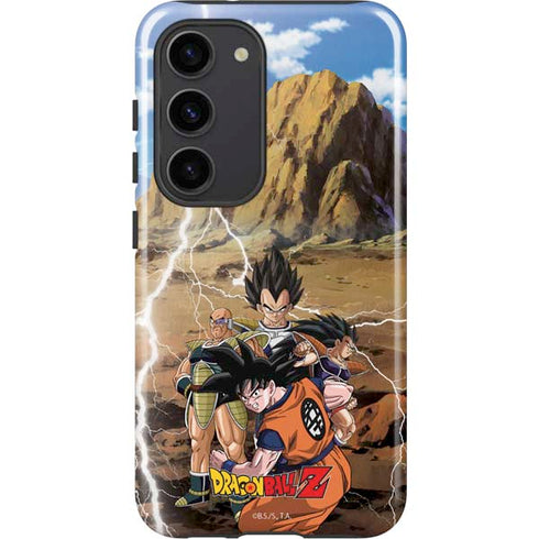 Dragon Ball Z Goku Versus Saiyans Galaxy S23 Pro Case