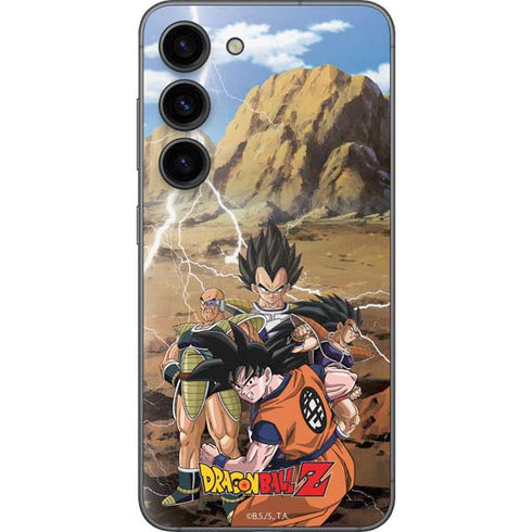 Dragon Ball Z Goku Versus Saiyans Galaxy S23 Skin